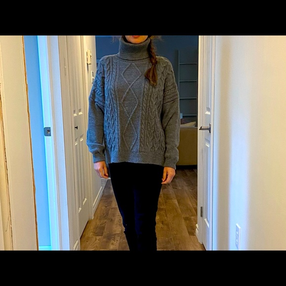 NWOT Pistache cable knit sweater - Picture 1 of 6